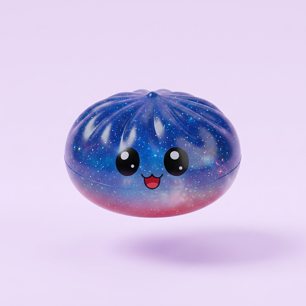 Mystery Dumpling Squishy Söt Överraskning — i klämmet, mjukt slow-rise-skum