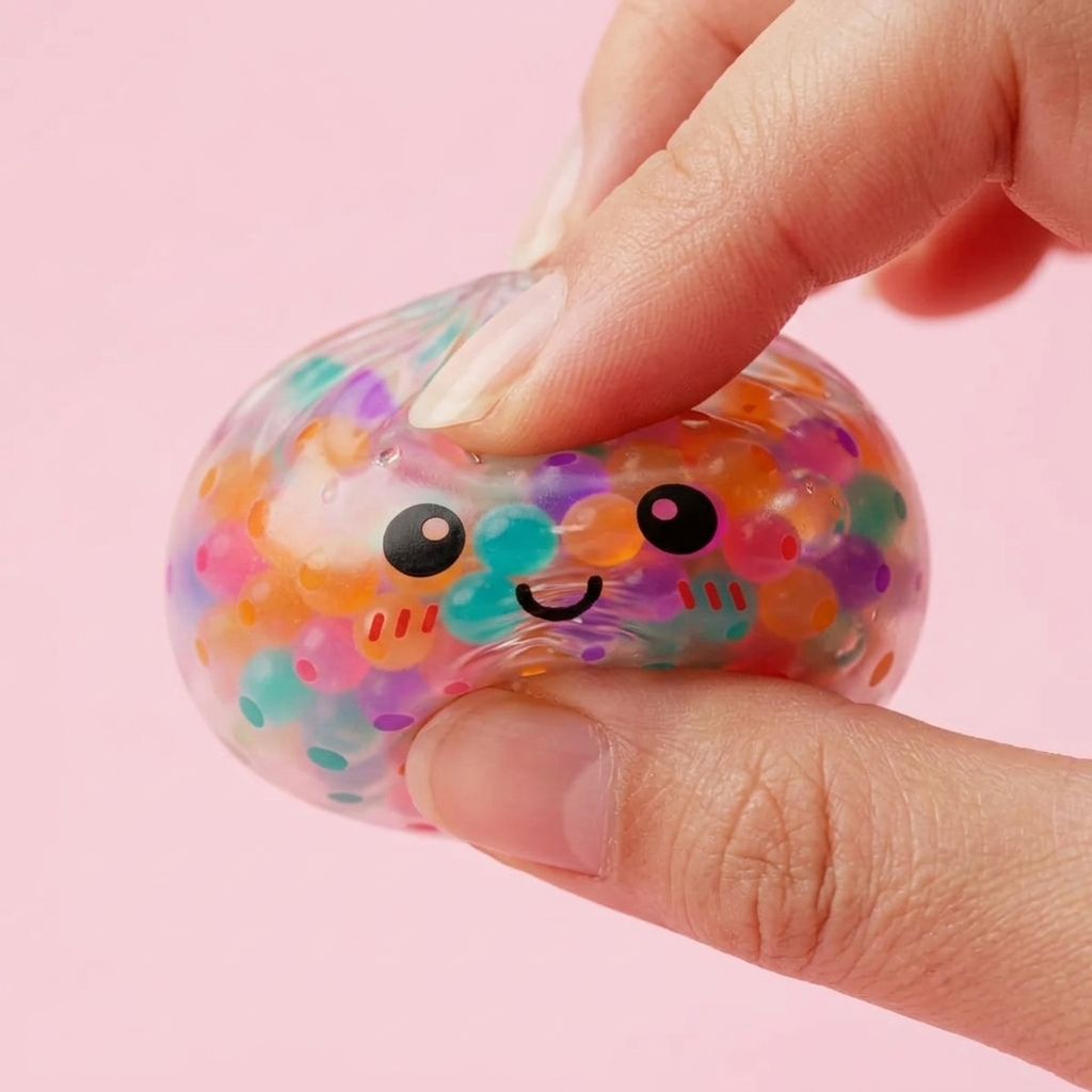 Squishy Dumpling Multicolor Mjuka Bubblor — slow-rise-effekt, skummet återtar långsamt sin form