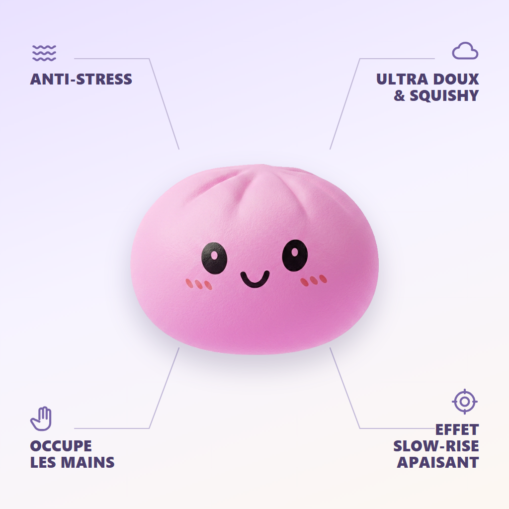 Squishy Dumpling Mystery Box Överraskning — dess fördelar