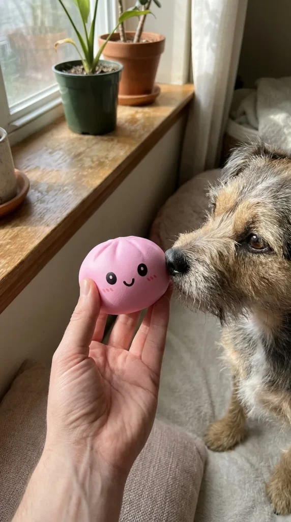 Squishy Dumpling Mystery Box Överraskning med en gosedjursvän