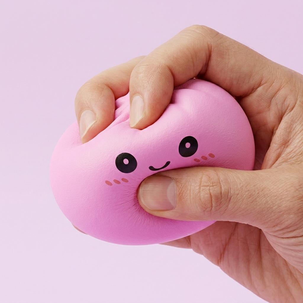 Squishy Dumpling Mystery Box Överraskning — slow-rise-effekt, skummet återtar långsamt sin form
