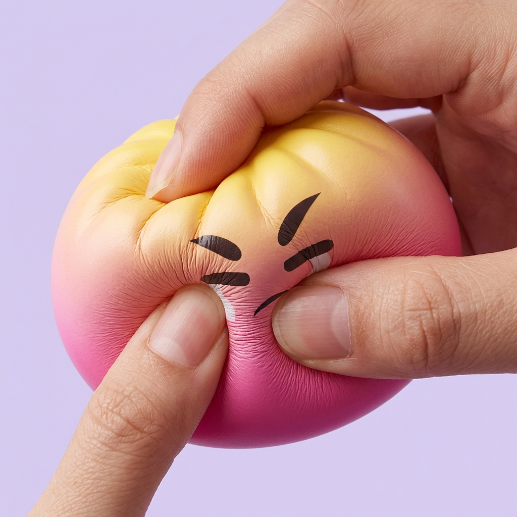 Dumpling Squishy Mystery Bun med Bambukorg — slow-rise-effekt, skummet återtar långsamt sin form