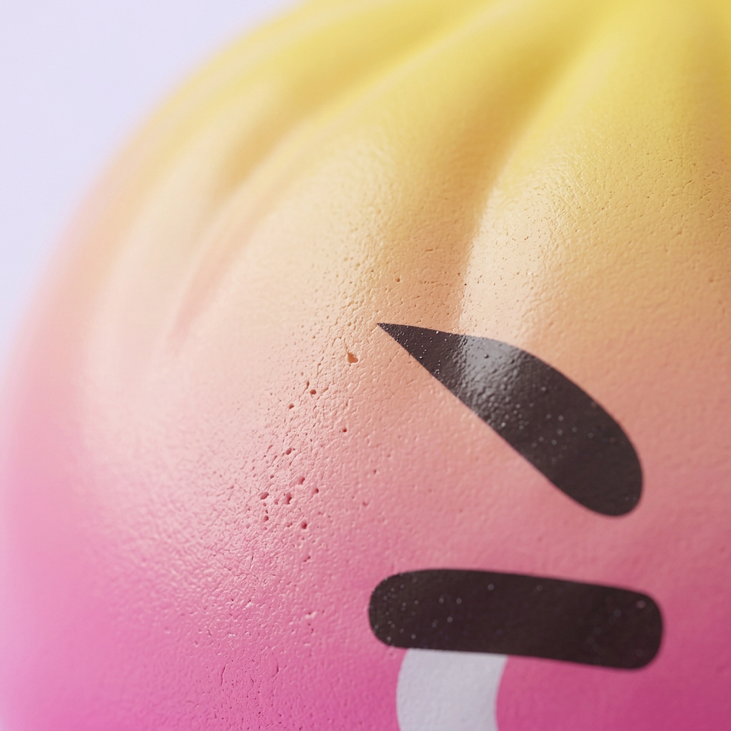 Dumpling Squishy Mystery Bun med Bambukorg — närbild på strukturen