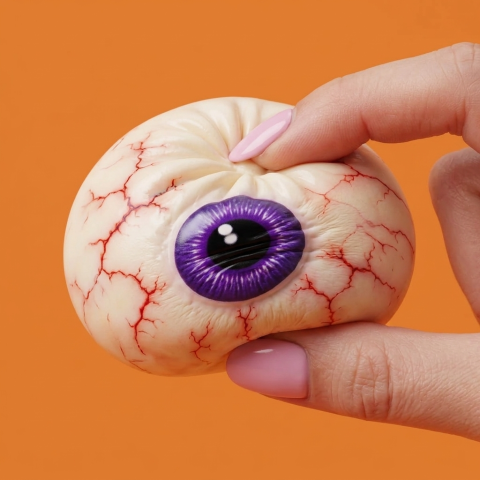 Eye Dumpling Squishy Halloween Skrämmande — i klämmet, mjukt slow-rise-skum