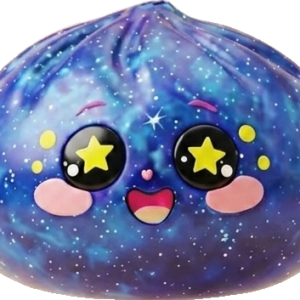 Galaxy Dumpling Squishy Stjärnhimmel — i klämmet, mjukt slow-rise-skum