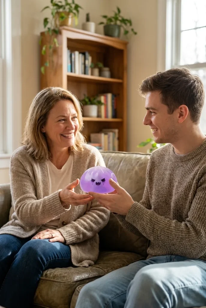 Ghost Dumpling Squishy Boo som presenttips