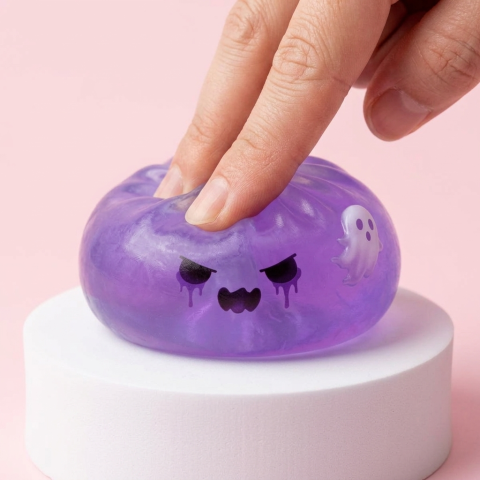 Ghost Dumpling Squishy Boo — i klämmet, mjukt slow-rise-skum