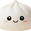 Giant Dumpling Squishy XXL – Jättestor Kramdumpling — i klämmet, mjukt slow-rise-skum