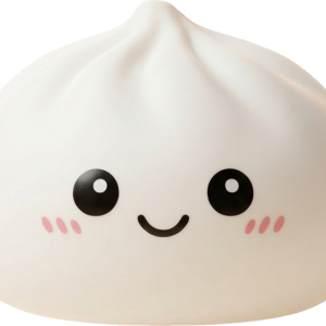 Giant Dumpling Squishy XXL – Jättestor Kramdumpling — i klämmet, mjukt slow-rise-skum