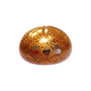 Glitter Dumpling Squishy Gold – Unik Skatt — i klämmet, mjukt slow-rise-skum