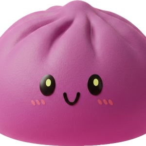 Dumpling Squishy Magenta — i klämmet, mjukt slow-rise-skum