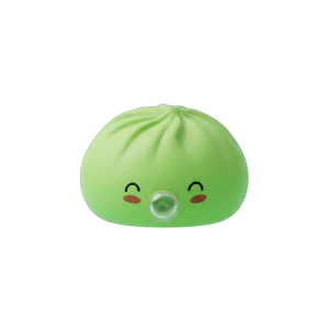 Dumpling Squishy Matcha Grön Rare Blow — i klämmet, mjukt slow-rise-skum