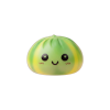 Tie Dye Dumpling Squishy Grön Virvel — i klämmet, mjukt slow-rise-skum