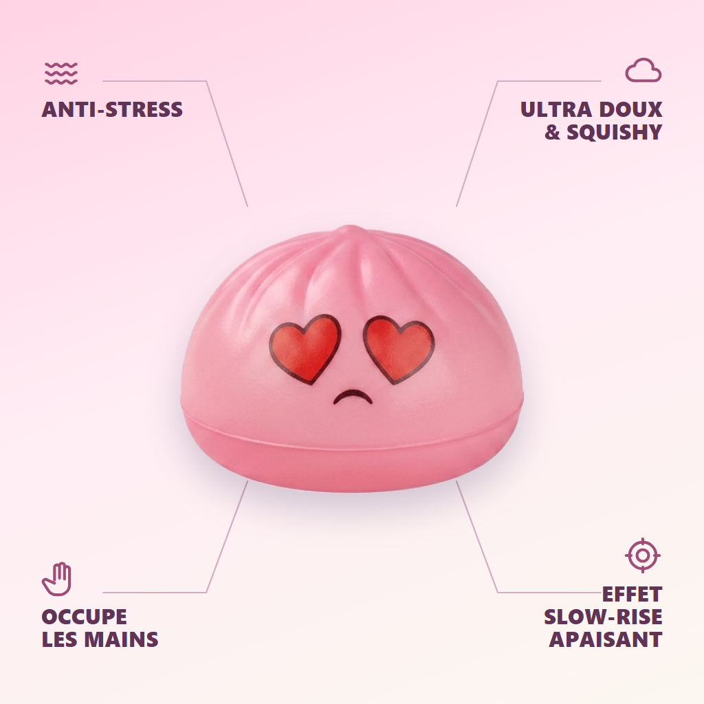 Mini Dumpling Squishy Mystery 3-pack — dess fördelar