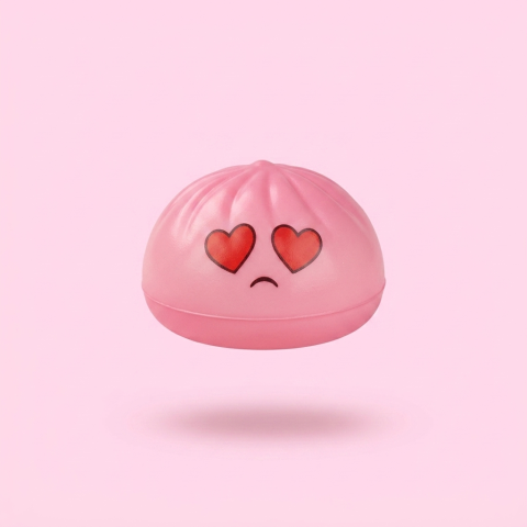 Mini Dumpling Squishy Mystery 3-pack — i klämmet, mjukt slow-rise-skum