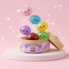 Mini Dumpling Squishy Metallic Glans — i klämmet, mjukt slow-rise-skum