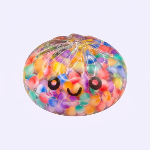 Mystery Dumpling Squishy Bubbla — i klämmet, mjukt slow-rise-skum