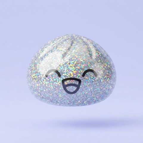 Rare Dumpling Squishy Mystery – Sällsynt Samlarfigur — i klämmet, mjukt slow-rise-skum