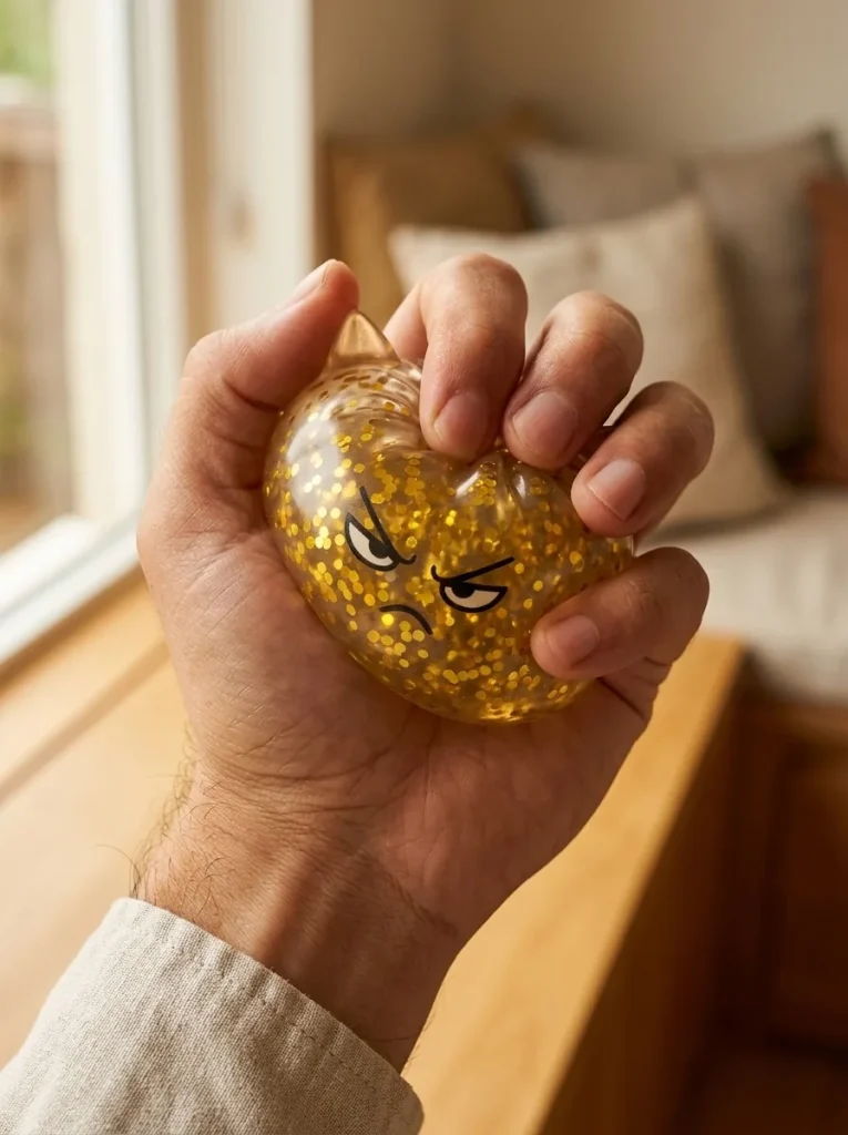 Glitter Dumpling Squishy Rare Magisk Enhörning mitt i klämmet