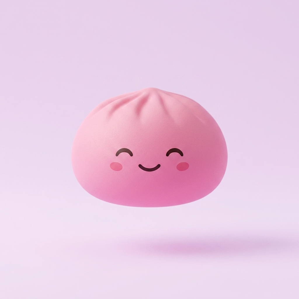 Mystery Dumpling Squishy Bambuskorg — i klämmet, mjukt slow-rise-skum