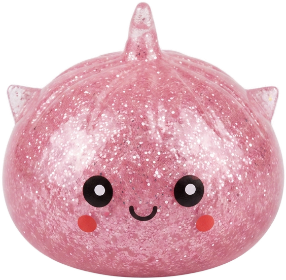 Mystery Dumpling Squishy Glitter Enhörning — i klämmet, mjukt slow-rise-skum