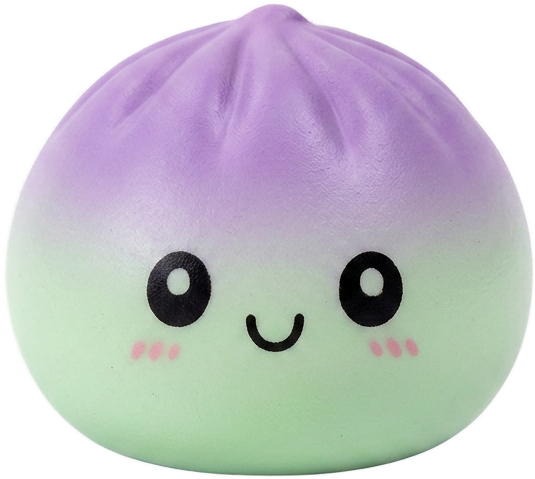 Dumpling Squishy Ombre Mystery Överraskningsask — i klämmet, mjukt slow-rise-skum