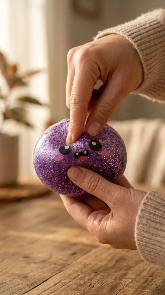 Squishy Dumpling Mystery Halloween Överraskningsbox mitt i klämmet