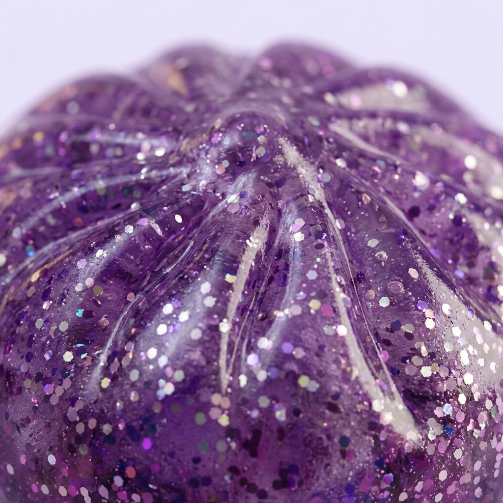 Squishy Dumpling Mystery Halloween Överraskningsbox — närbild på strukturen