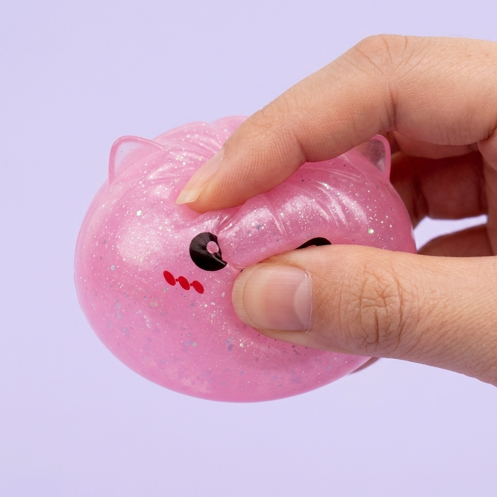 Dumpling Squishy Mystery Unicorn Mini — slow-rise-effekt, skummet återtar långsamt sin form