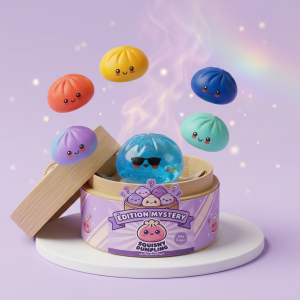 Mystery Dumpling Squishy Sommaredition — i klämmet, mjukt slow-rise-skum
