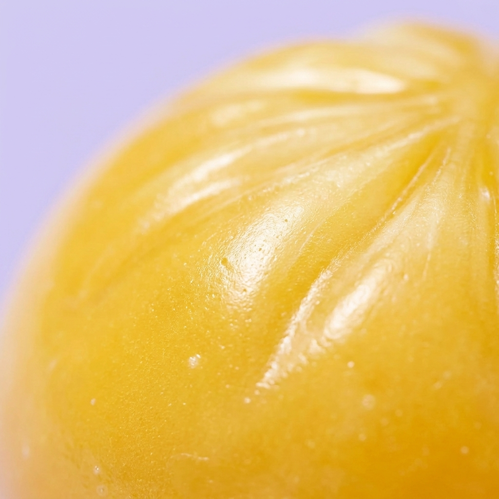 Mystery Dumpling Squishy Solglasögon — närbild på strukturen