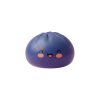 Dumpling Squishy Navy Blue Midnight — i klämmet, mjukt slow-rise-skum