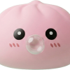 Puffig Rosa Dumpling Squishy Mjuk — i klämmet, mjukt slow-rise-skum