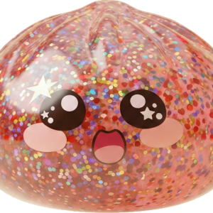 Galaxy Dumpling Squishy Rosa Kawaii — i klämmet, mjukt slow-rise-skum