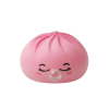 Dumpling Squishy Rare Blow Rosa — i klämmet, mjukt slow-rise-skum