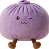 Dumpling Squishy Geant Lila XXL — i klämmet, mjukt slow-rise-skum