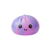 Tie-Dye Dumpling Squishy Violet — i klämmet, mjukt slow-rise-skum