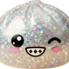 Rare Dumpling Squishy Skimrande Silver — i klämmet, mjukt slow-rise-skum