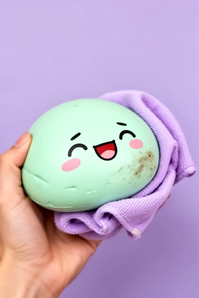 Så rengör du din squishy steg för steg