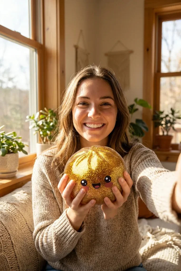 Squishy Bun Mystery Dumpling med Bambusteamer i vardagen