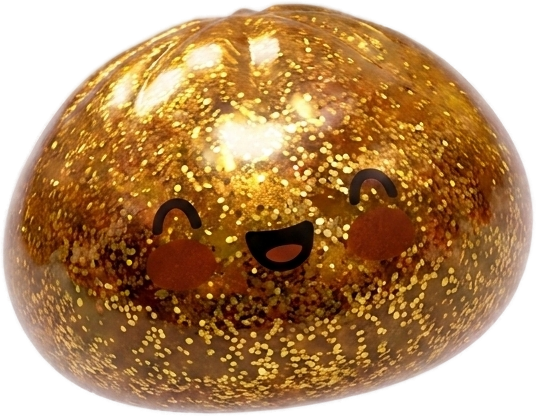Squishy Bun Mystery Dumpling med Bambusteamer — i klämmet, mjukt slow-rise-skum