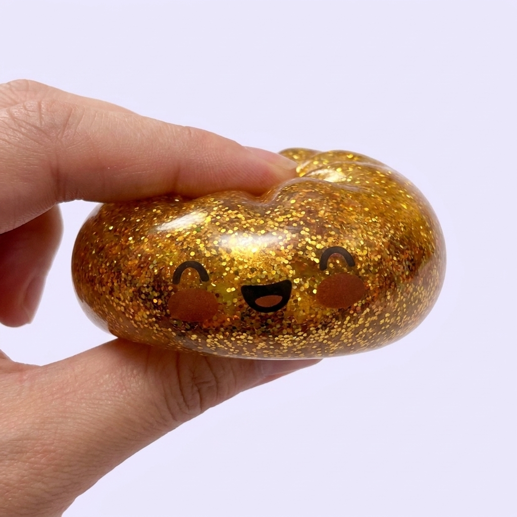 Squishy Bun Mystery Dumpling med Bambusteamer — i klämmet, mjukt slow-rise-skum