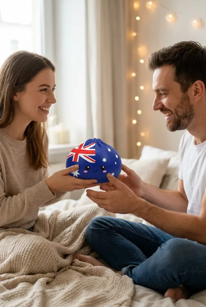Flag Squishy Dumpling Australien som presenttips