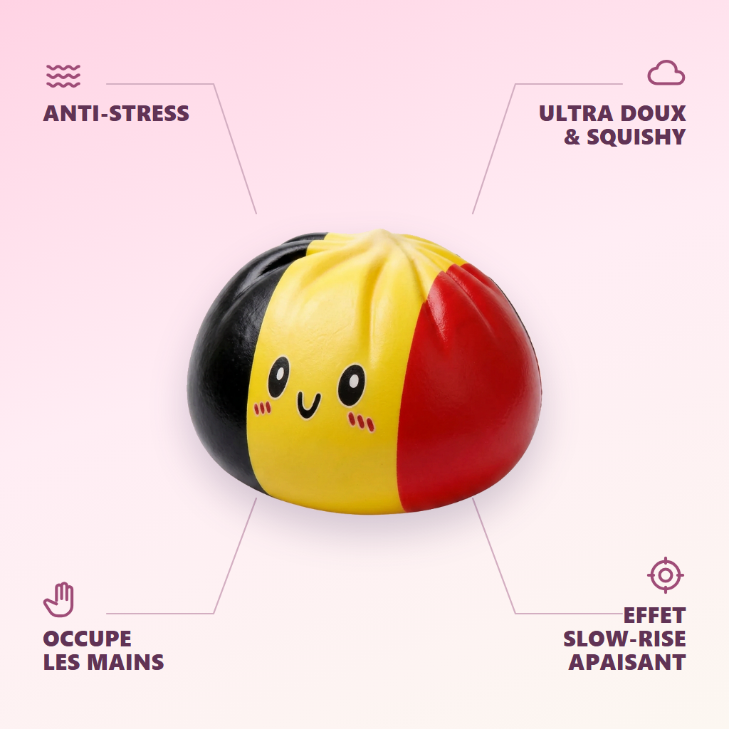Squishy Dumpling Flag Belgien — dess fördelar