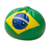 Dumpling Squishy Flag Brasilien — i klämmet, mjukt slow-rise-skum