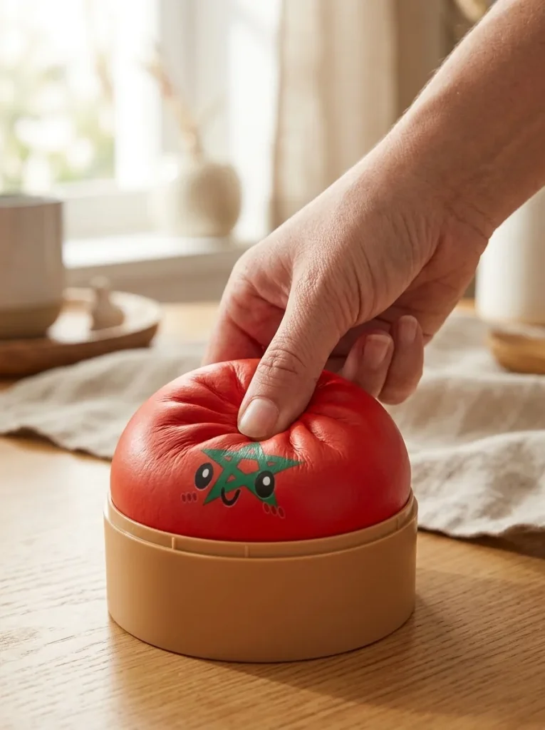 Flag Squishy Dumpling Marocko mitt i klämmet