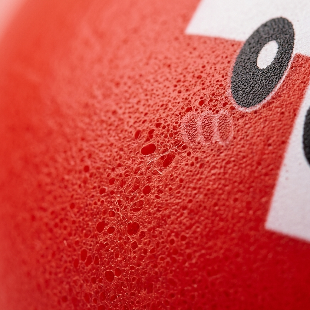 Flag Squishy Toy Schweiz Dumpling — närbild på strukturen
