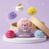 Dumpling Squishy Mystery Surprise Plysch — i klämmet, mjukt slow-rise-skum
