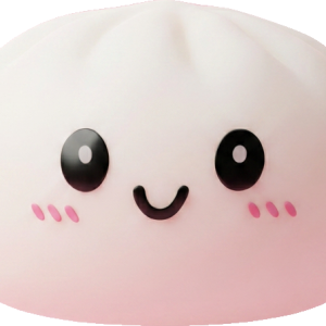 Dumpling Squishy Snövit — i klämmet, mjukt slow-rise-skum