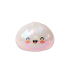 Dumpling Squishy Vit Moln Unik — i klämmet, mjukt slow-rise-skum